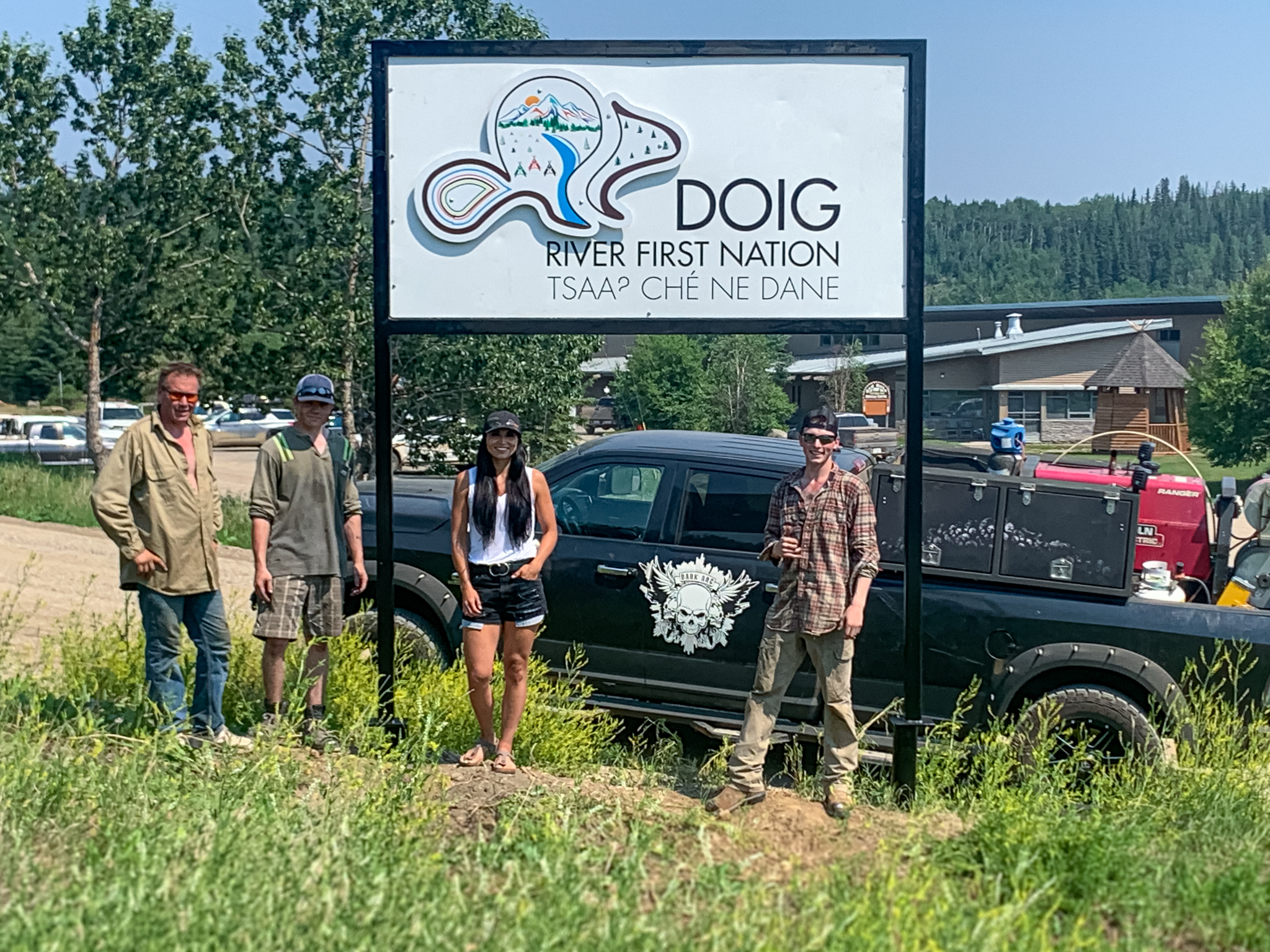 Connecting with the Doig River First Nation community